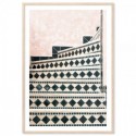 Moroccan Tiled Stairs Art Print