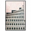 Moroccan Tiled Stairs Art Print