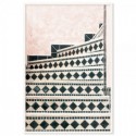 Moroccan Tiled Stairs Art Print